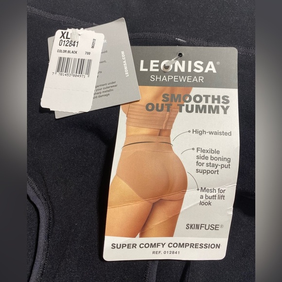NWT Leonisa High Waisted Classic Shaping Brief Tummy Control Size Extra Large - Picture 8 of 10